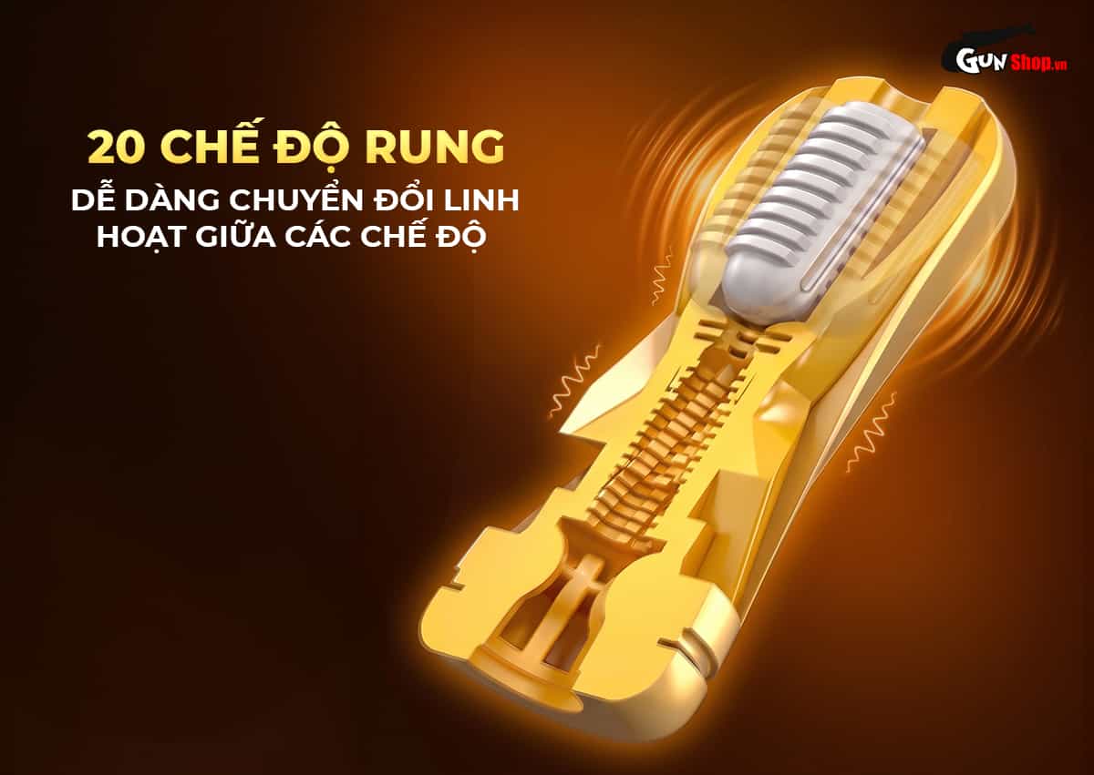 Galaku Touch In Desert có 20 chế độ rung khác nhau
