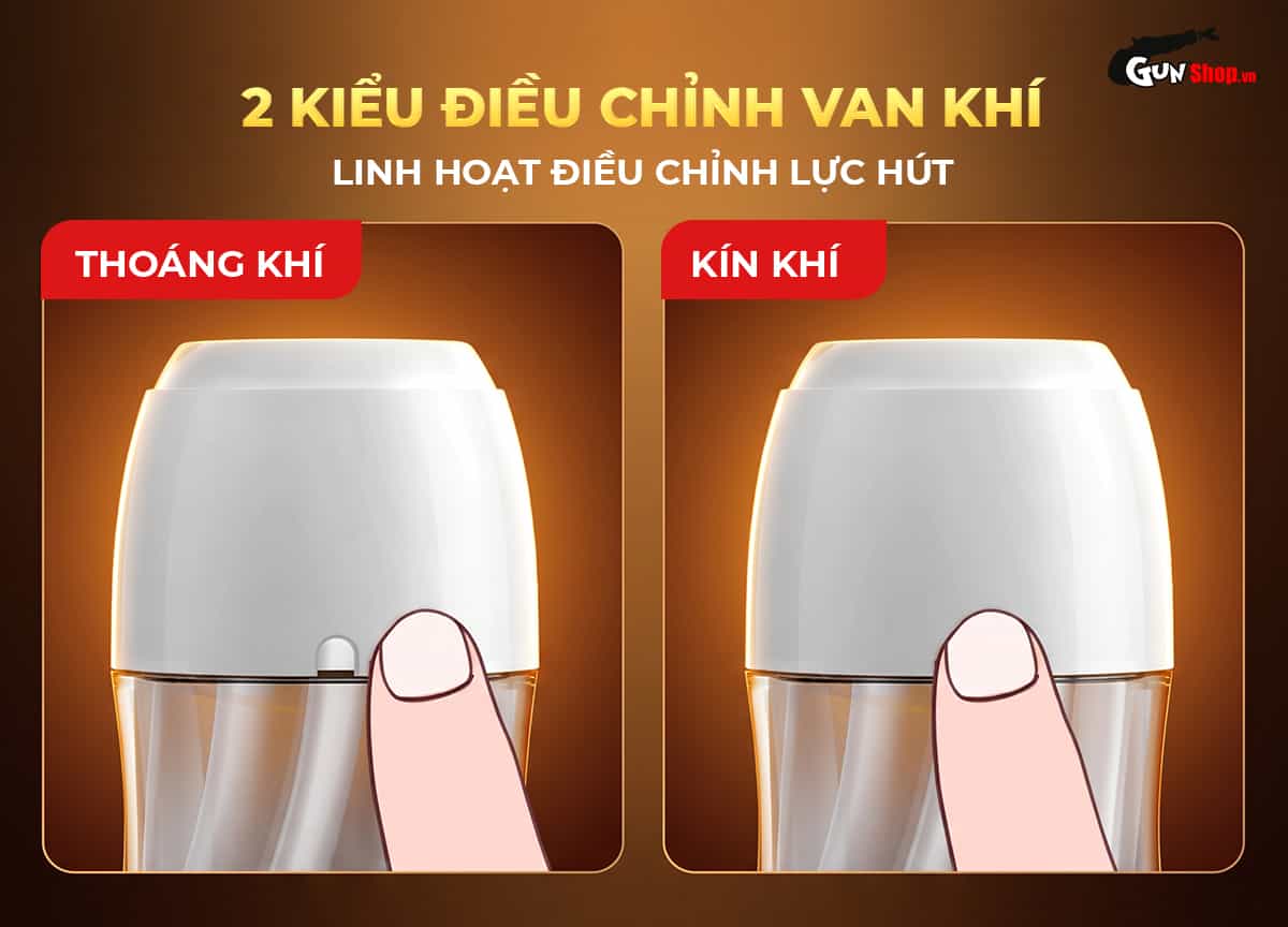 Bạn có thể bịt hoặc mở lỗ thông khí của Galaku Touch In Desert để trải nghiệm theo 2 kiểu