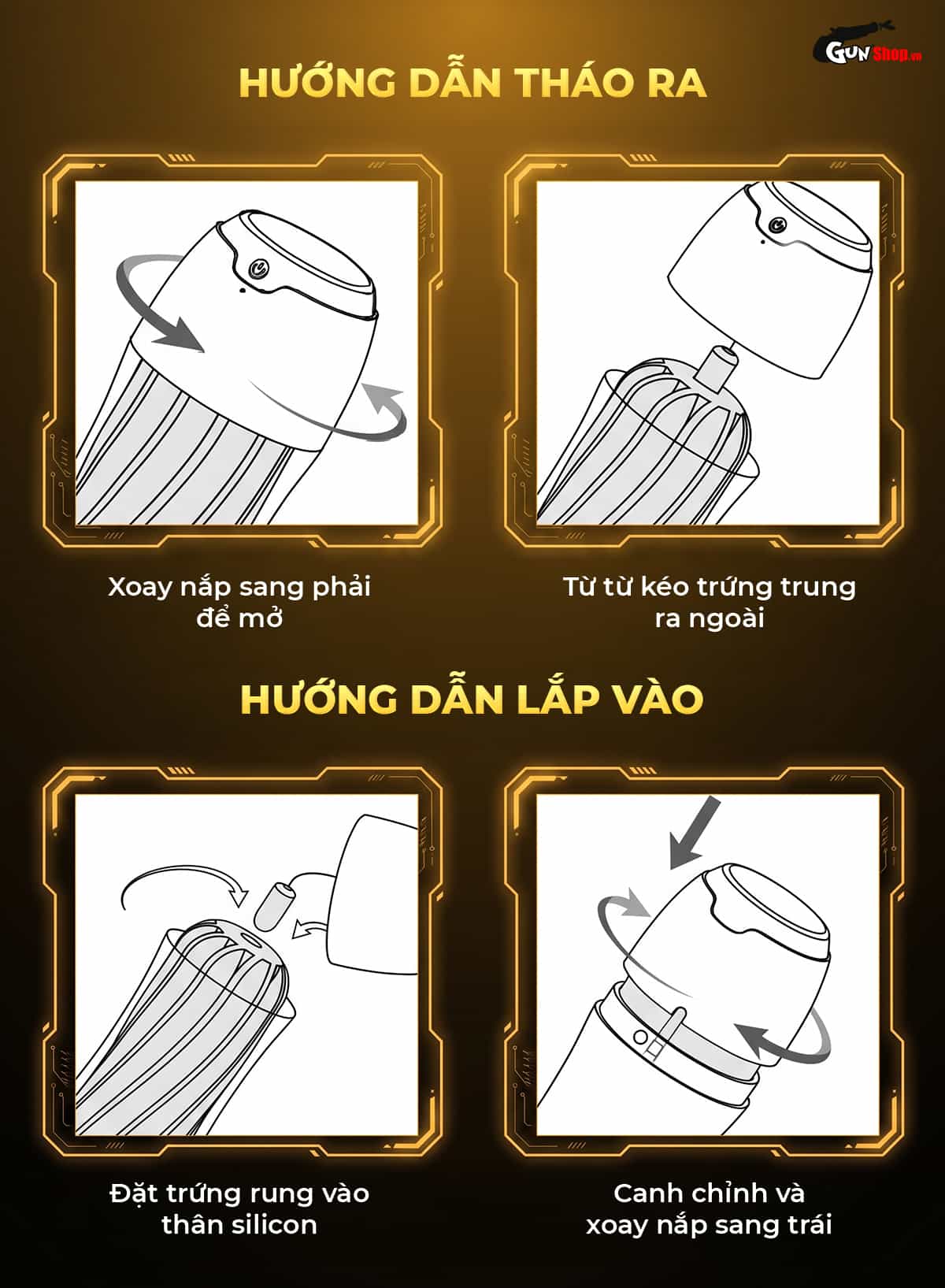 Galaku Touch In Desert tháo lắp đơn giản, nhanh chóng sử dụng thuận tiện