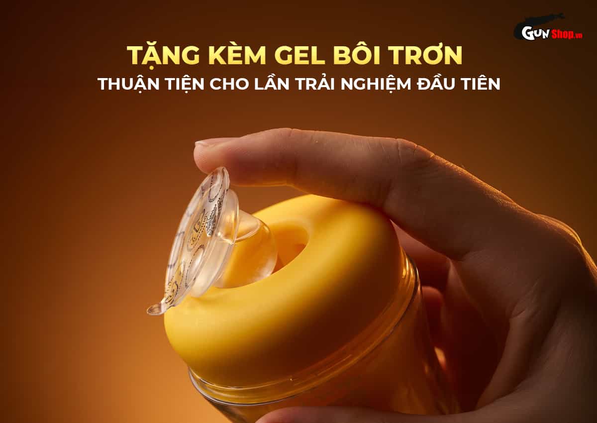 Galaku Touch In Desert có tặng kèm tuýp gel bôi trơn tinh tế