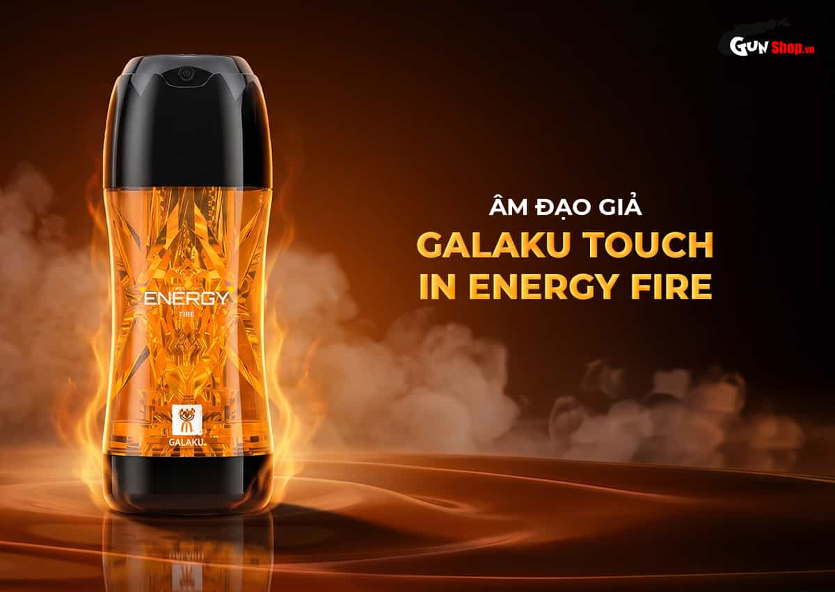 Cốc âm đạo giả thủ dâm Galaku Touch In Energy Fire đáng đồng tiền bát gạo