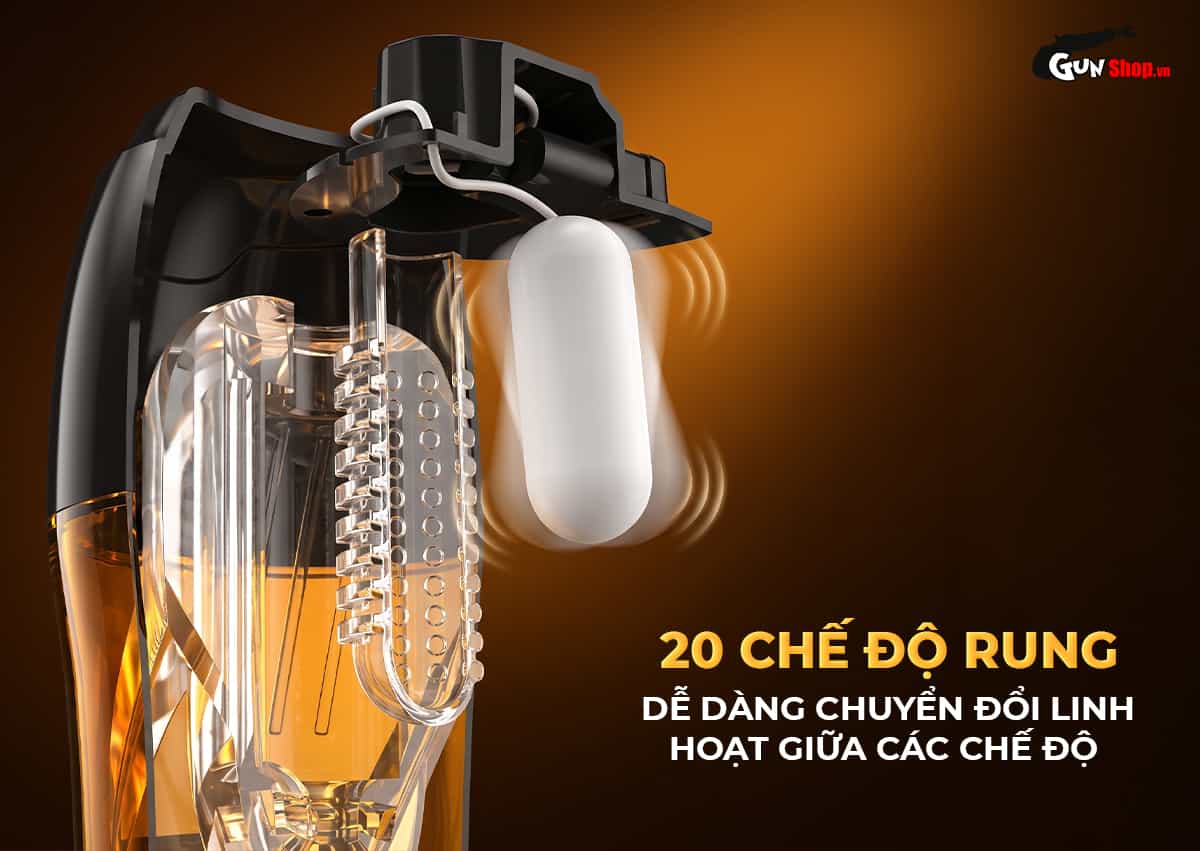 Galaku Touch In Energy Fire với 20 chế độ rung cực đa dạng