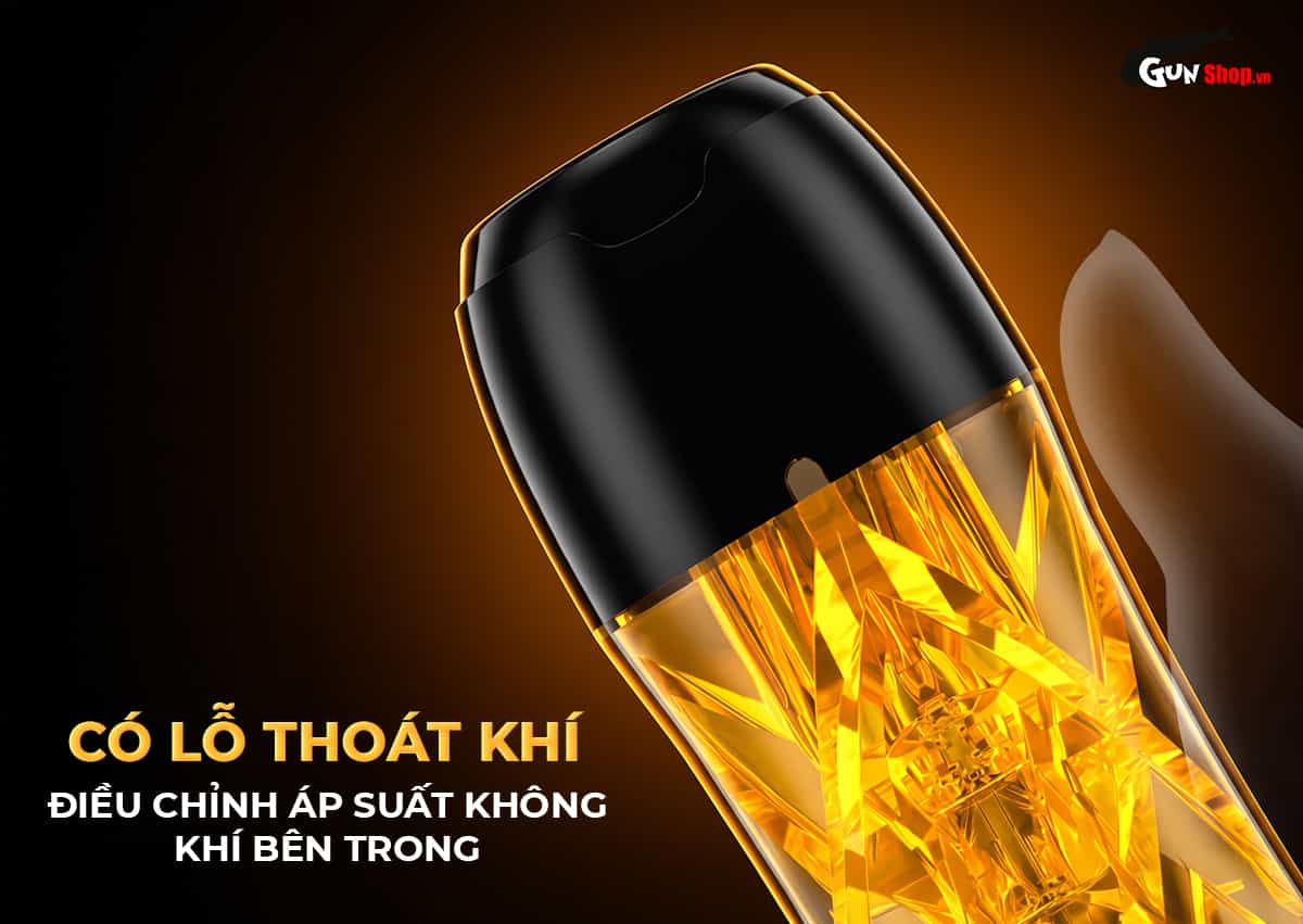 Galaku Touch In Energy Fire có lỗ thoát khí điều chỉnh áp suất ép