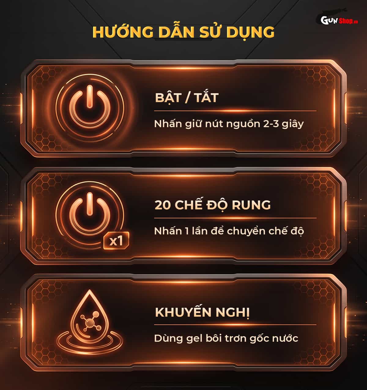 Hướng dẫn cách sử dụng âm đạo giả Galaku Touch In Energy Fire