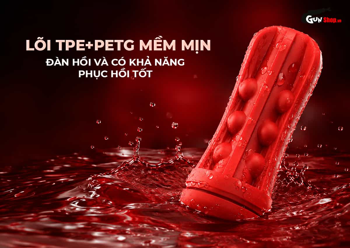 Galaku Touch In Volcano với lõi TPE+PETG mềm mịn, đàn hồi tốt