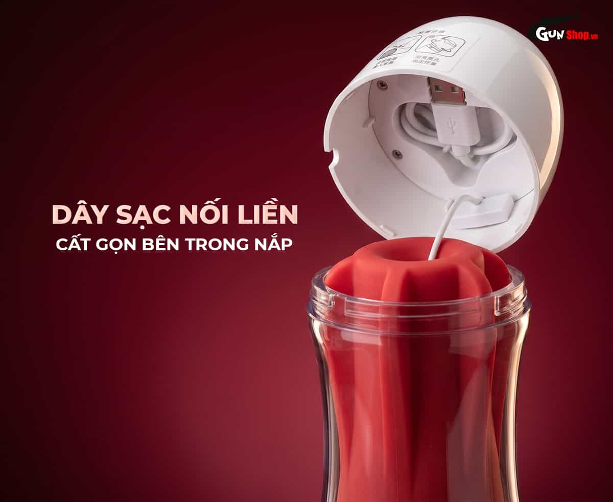 Galaku Touch In Volcano với day sạc gắn liền tiện lợi