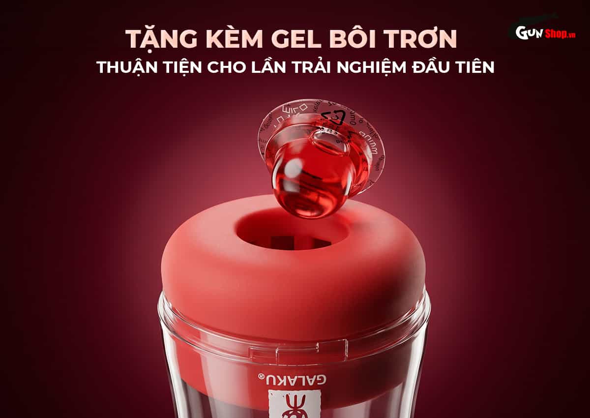 Galaku Touch In Volcano có tặng kèm gel bôi trơn