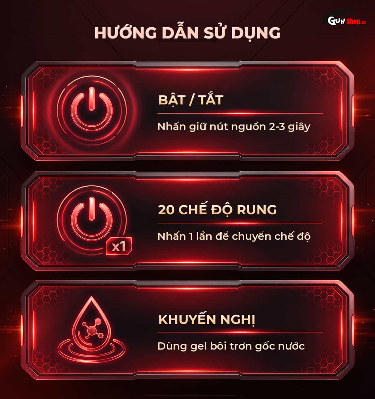 Hướng dẫn cách sử dụng âm đạo giả Galaku Touch In Volcano đúng cách