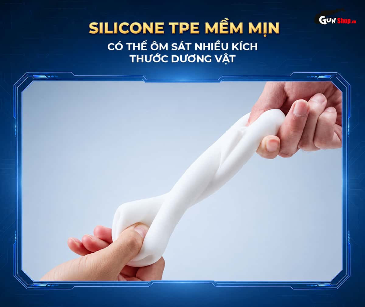 Galaku Training làm từ silicone TPE cao cấp mềm mịn