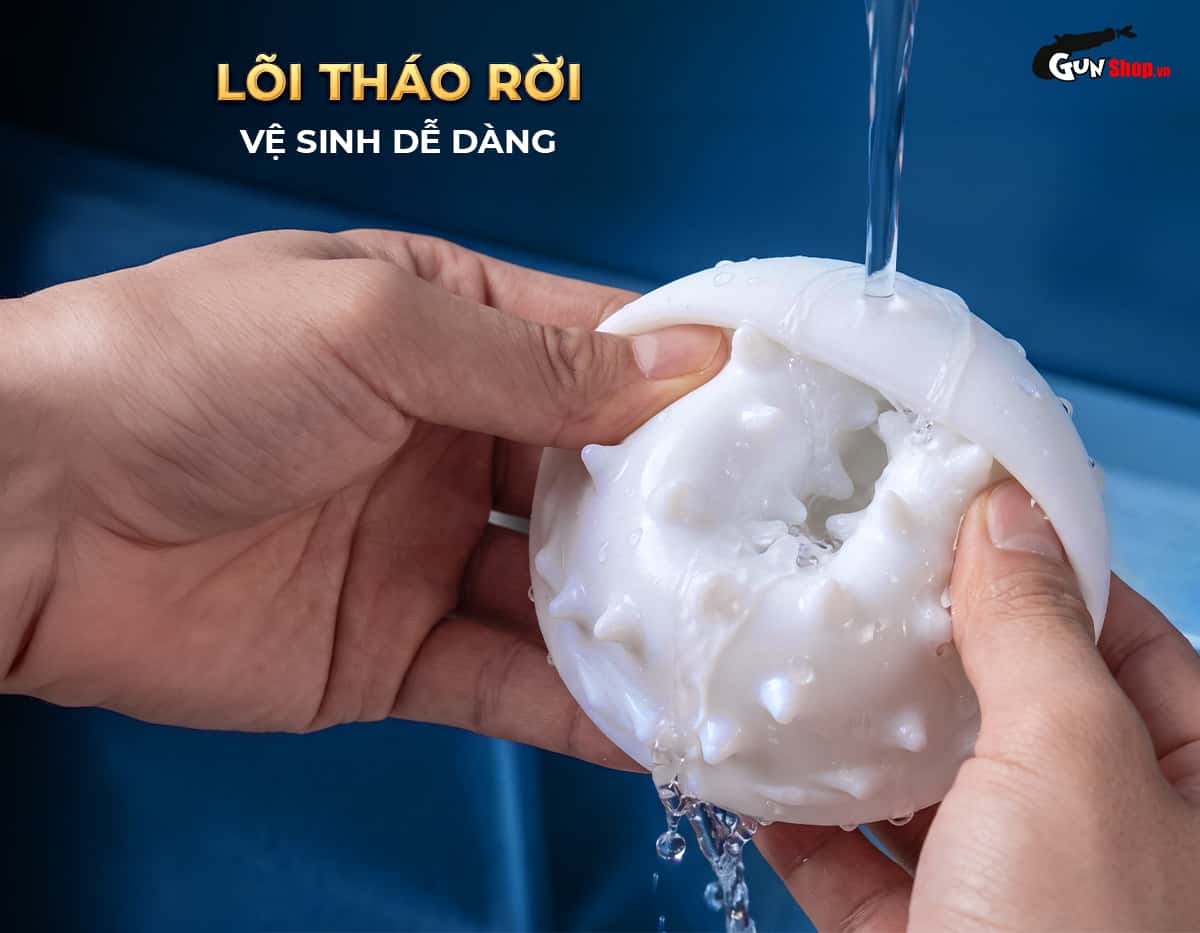 Galaku Training dễ dàng vệ sinh nhờ tháo rời bộ phận rung