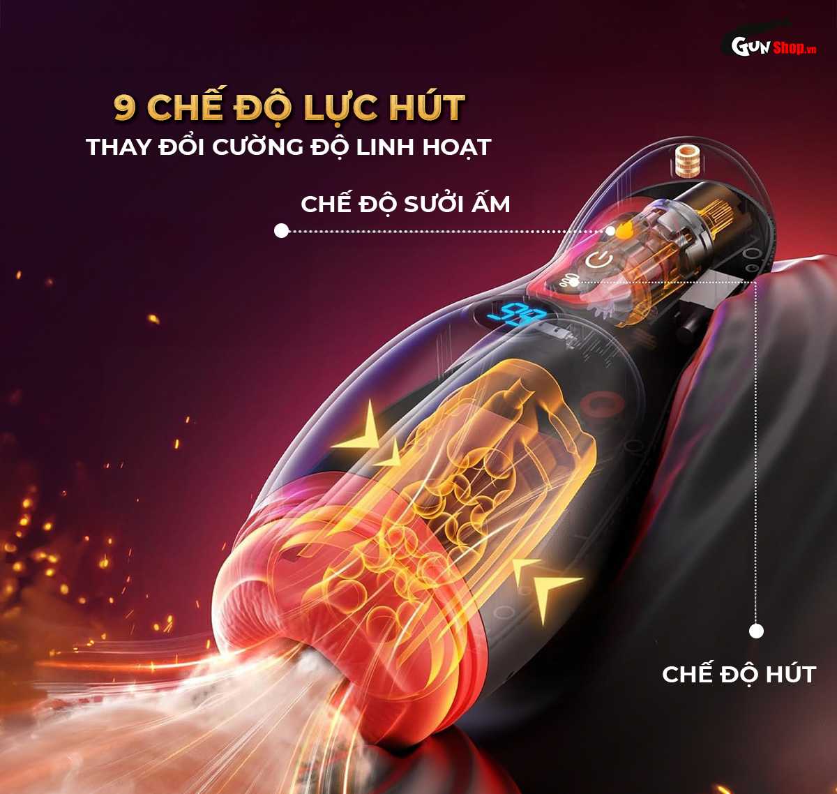 Âm đạo giả Shelly Play Muse chính hãng, cao cấp tại Gunshop