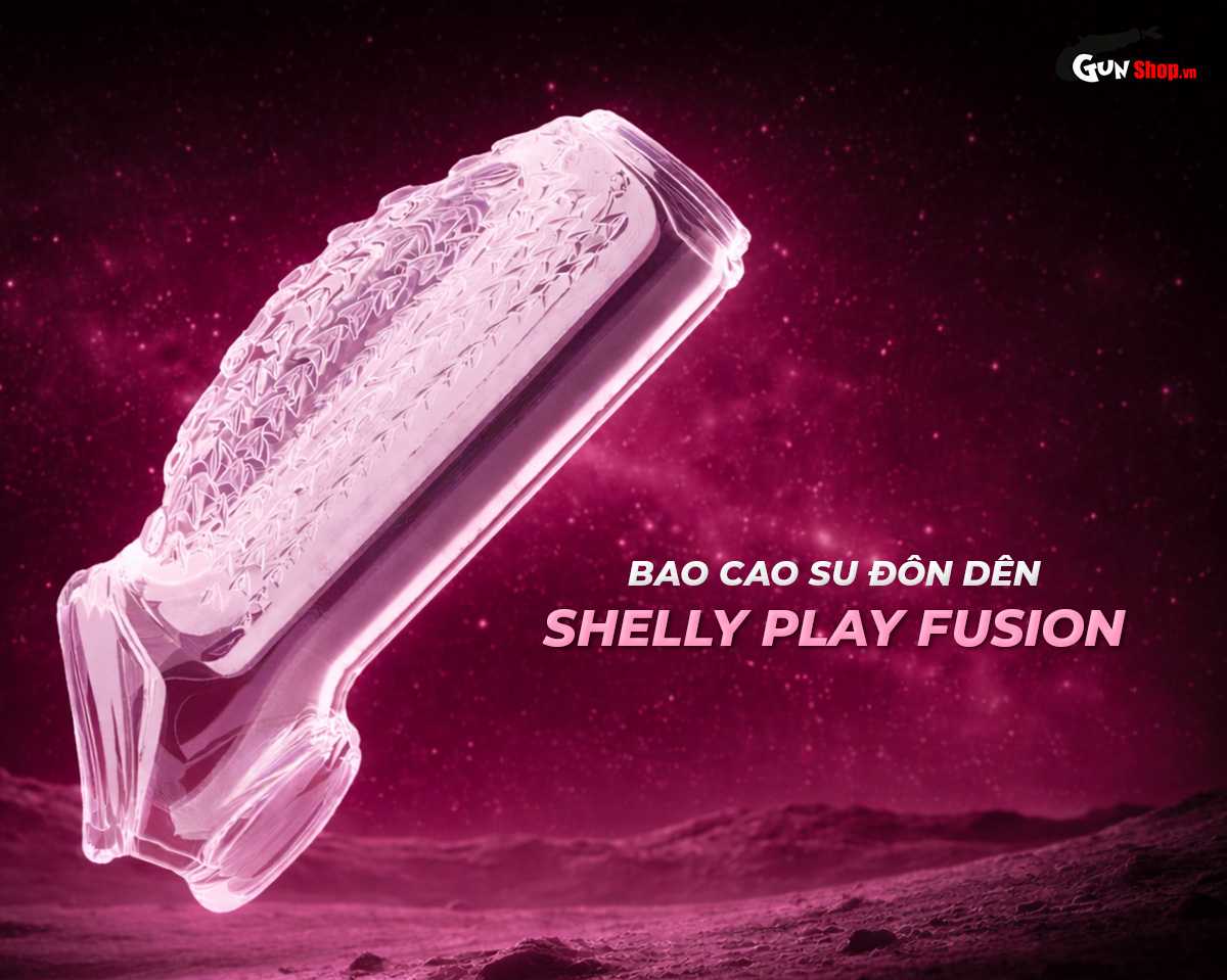Bao cao su đôn dên Shelly Play Fusion chính hãng tại Gunshop