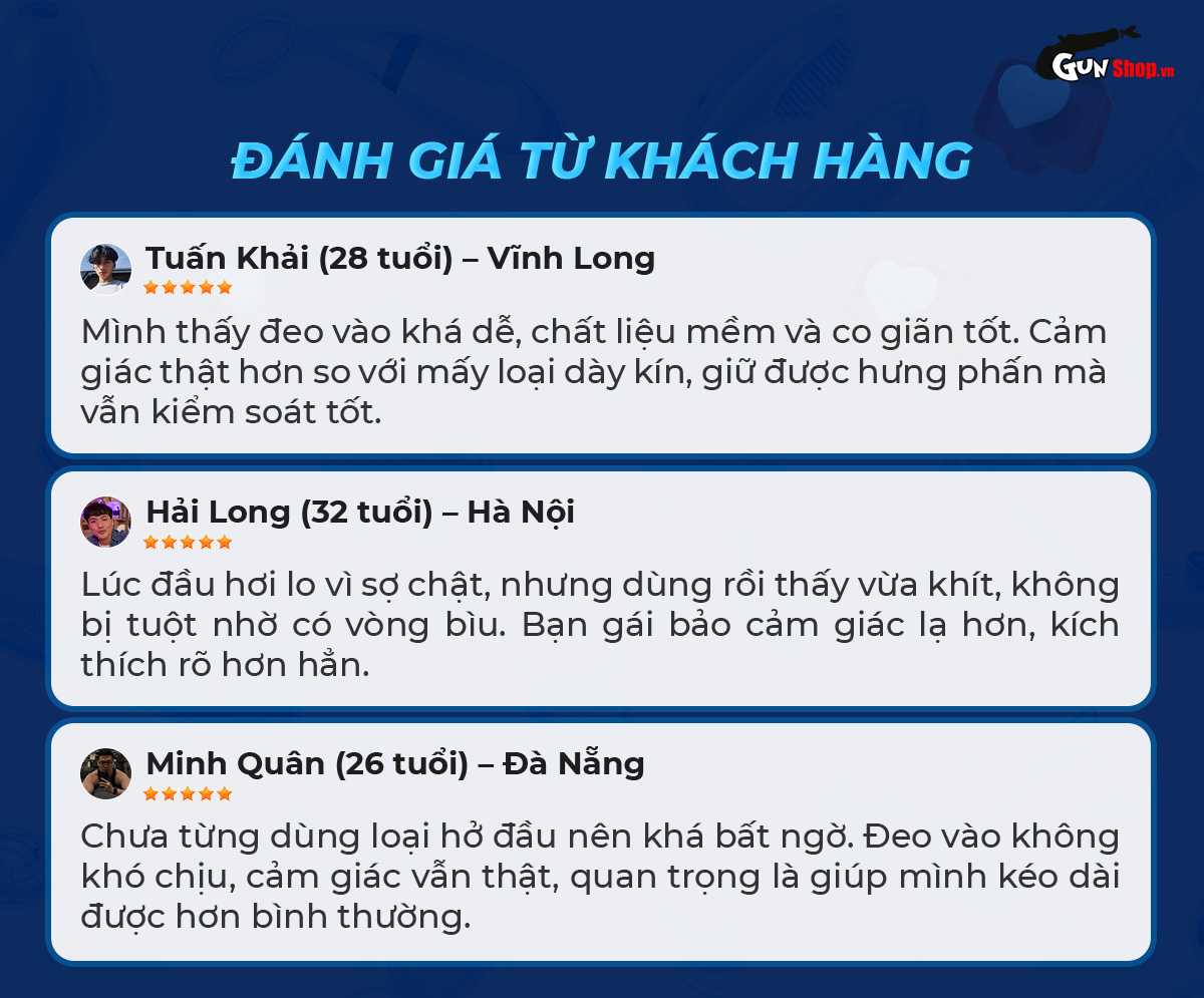 Người dùng nói gì về bao cao su đôn dên Shelly Play Secret?