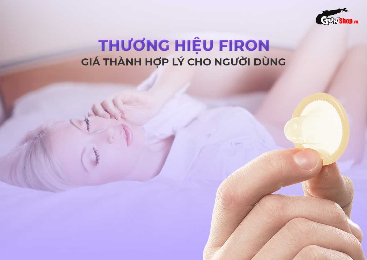 Bao cao su Firon Max 54 - Hộp 10 cái chính hãng, giá rẻ tại Gunshop