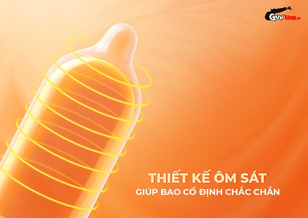 Bao cao su Firon Slide - Hộp 10 cái chính hãng giá rẻ tại Gunshop