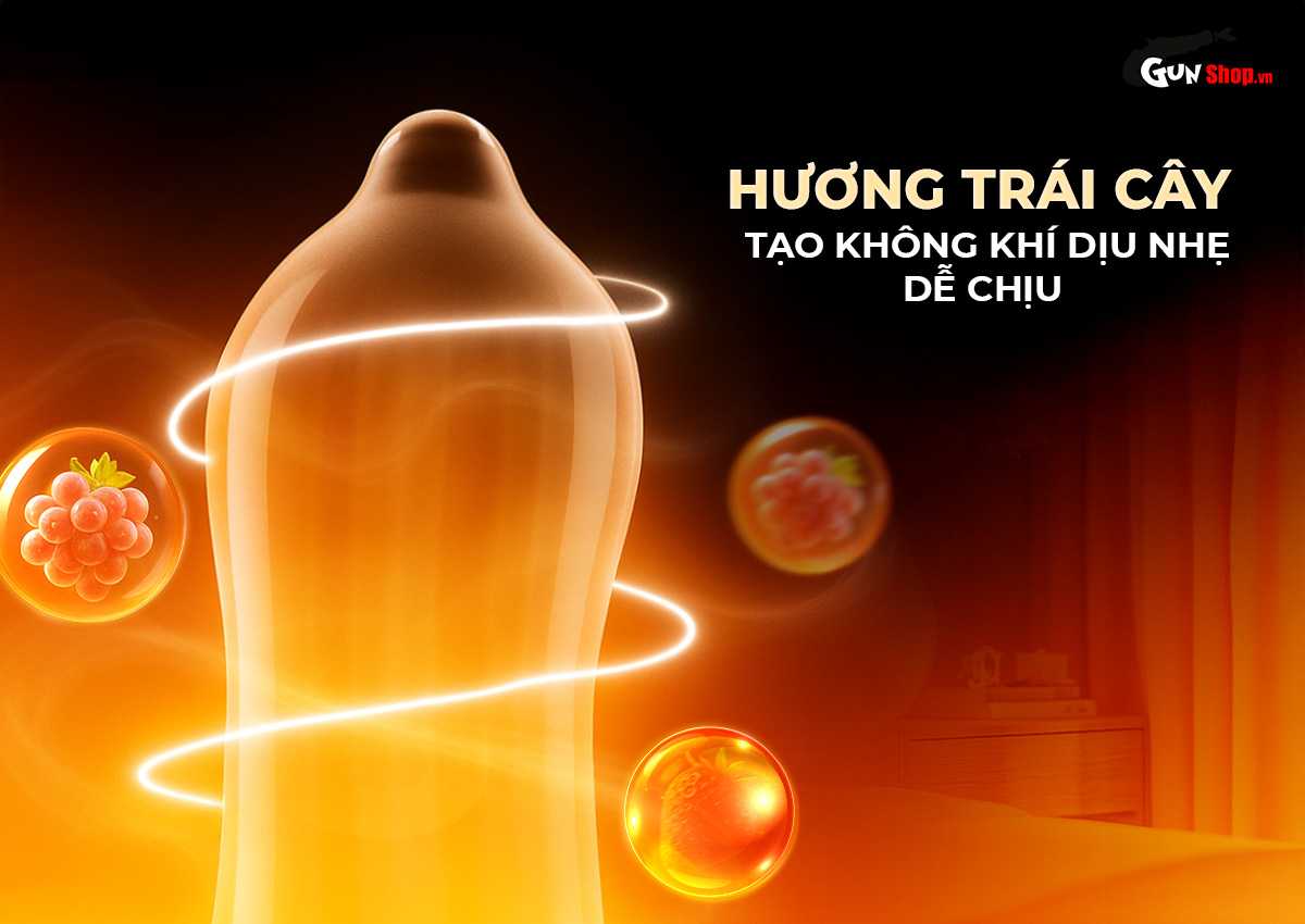 Bao cao su Firon Slide - Hộp 10 cái chính hãng giá rẻ tại Gunshop