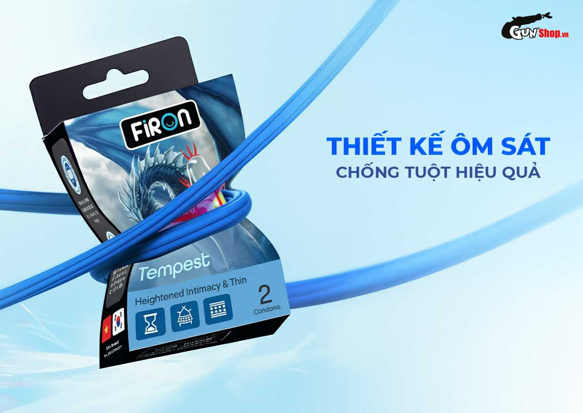 Bao cao su Firon Tempest chính hãng, giá rẻ tại Chúng tôi