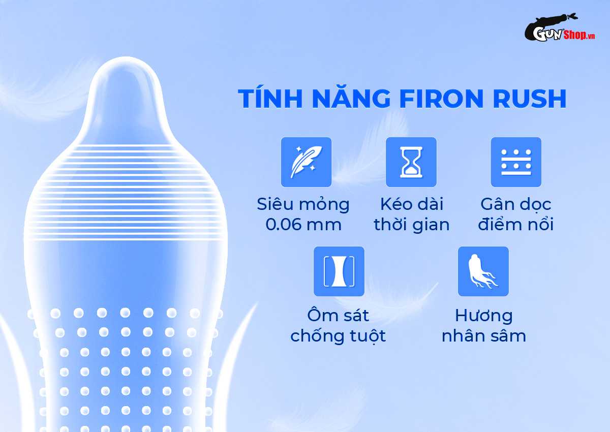 Bao cao su Firon Tempest chính hãng, giá rẻ tại Chúng tôi