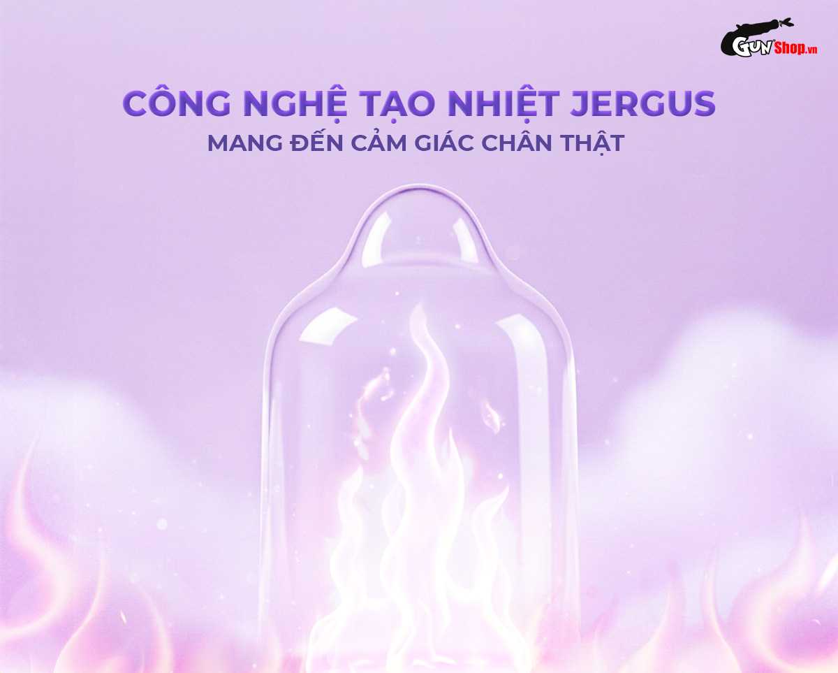 Bao cao su JEX Glamourous Butterfly Hot Type chính hãng tại Gunshop