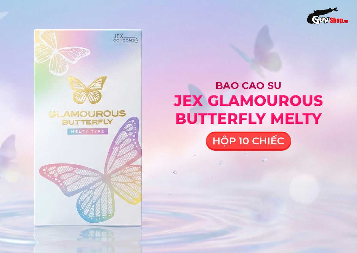 Bao cao su JEX Glamourous Butterfly Melty chính hãng tại Chúng tôi