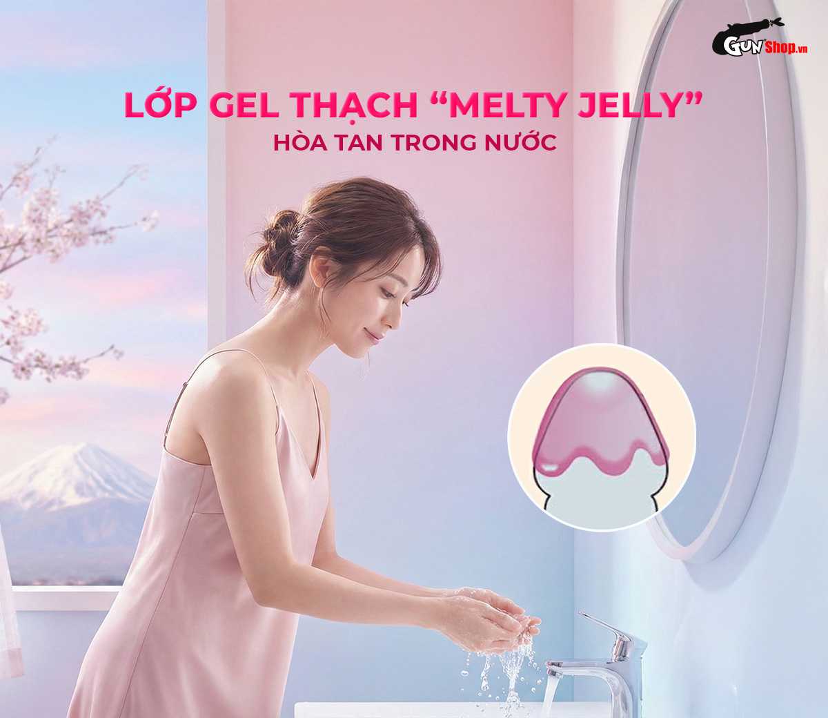 Bao cao su JEX Glamourous Butterfly Melty chính hãng tại Chúng tôi