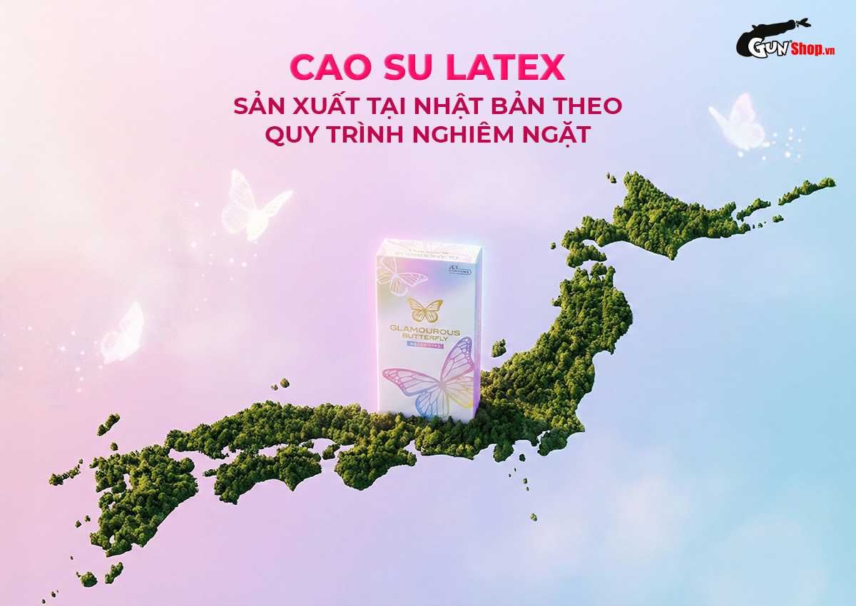 Bao cao su JEX Glamourous Butterfly Melty chính hãng tại Chúng tôi
