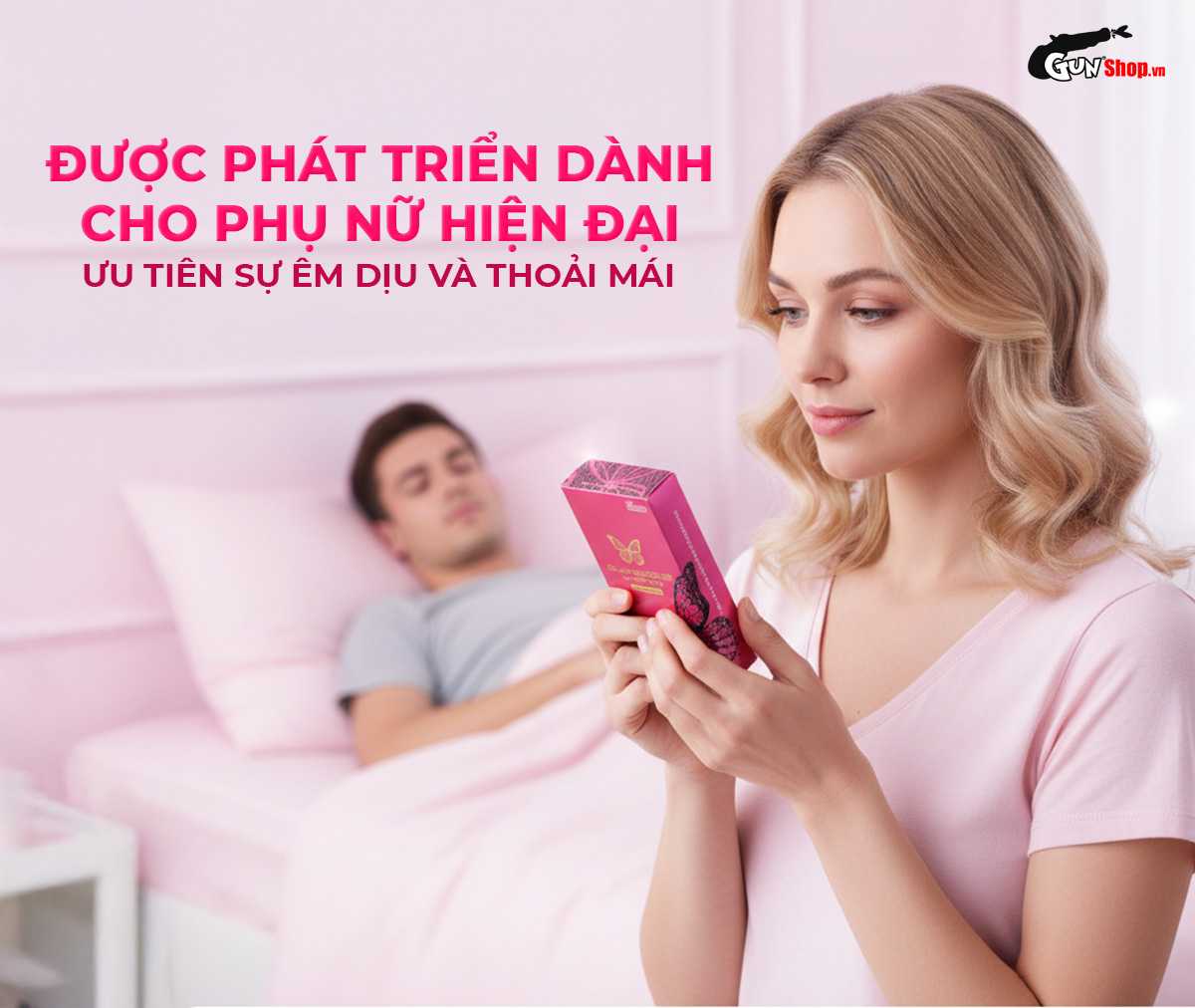 Bao cao su JEX Glamourous Butterfly Moist chính hãng tại Gunshop