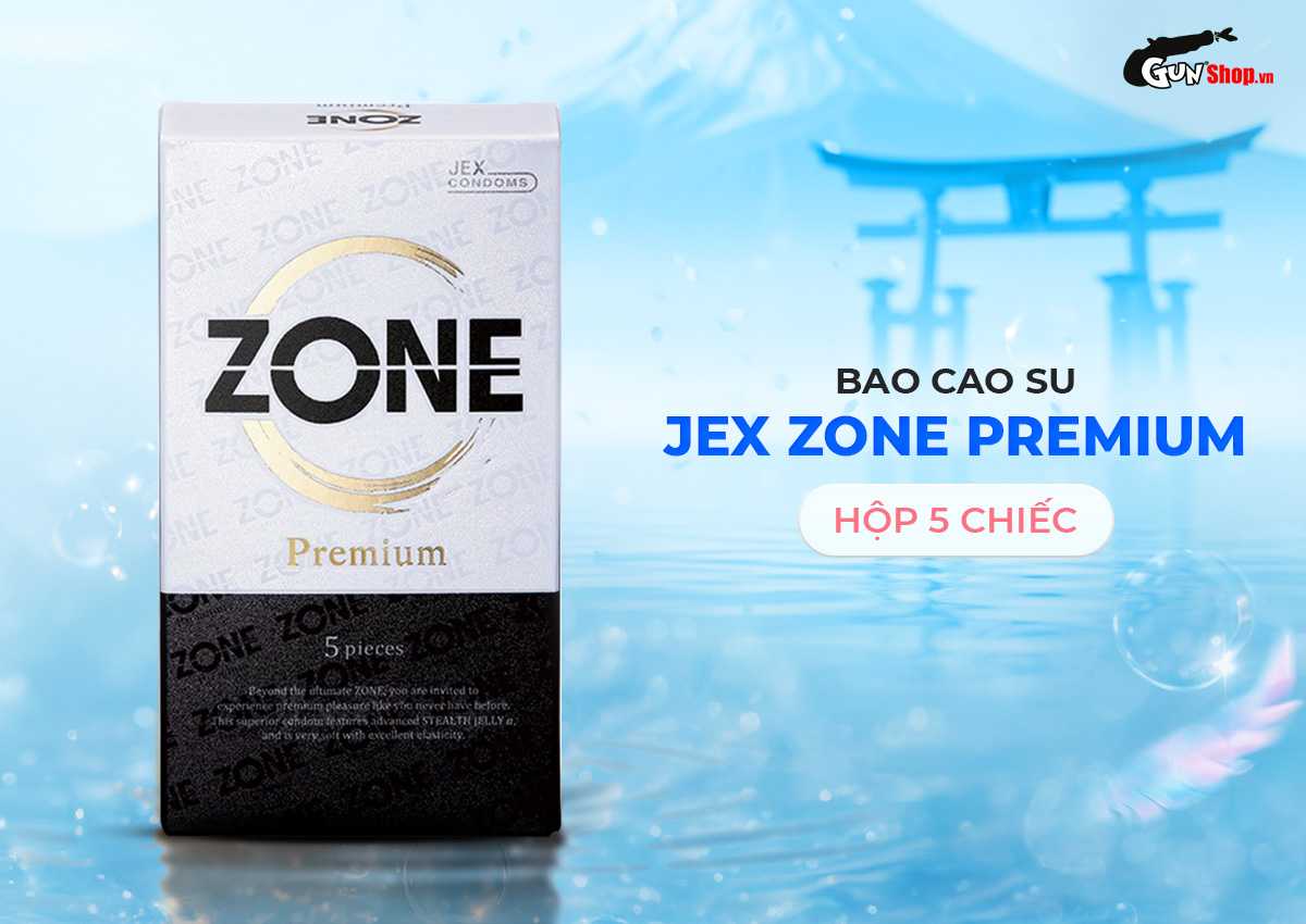 Bao cao su JEX Zone Premium chính hãng tại Gunshop
