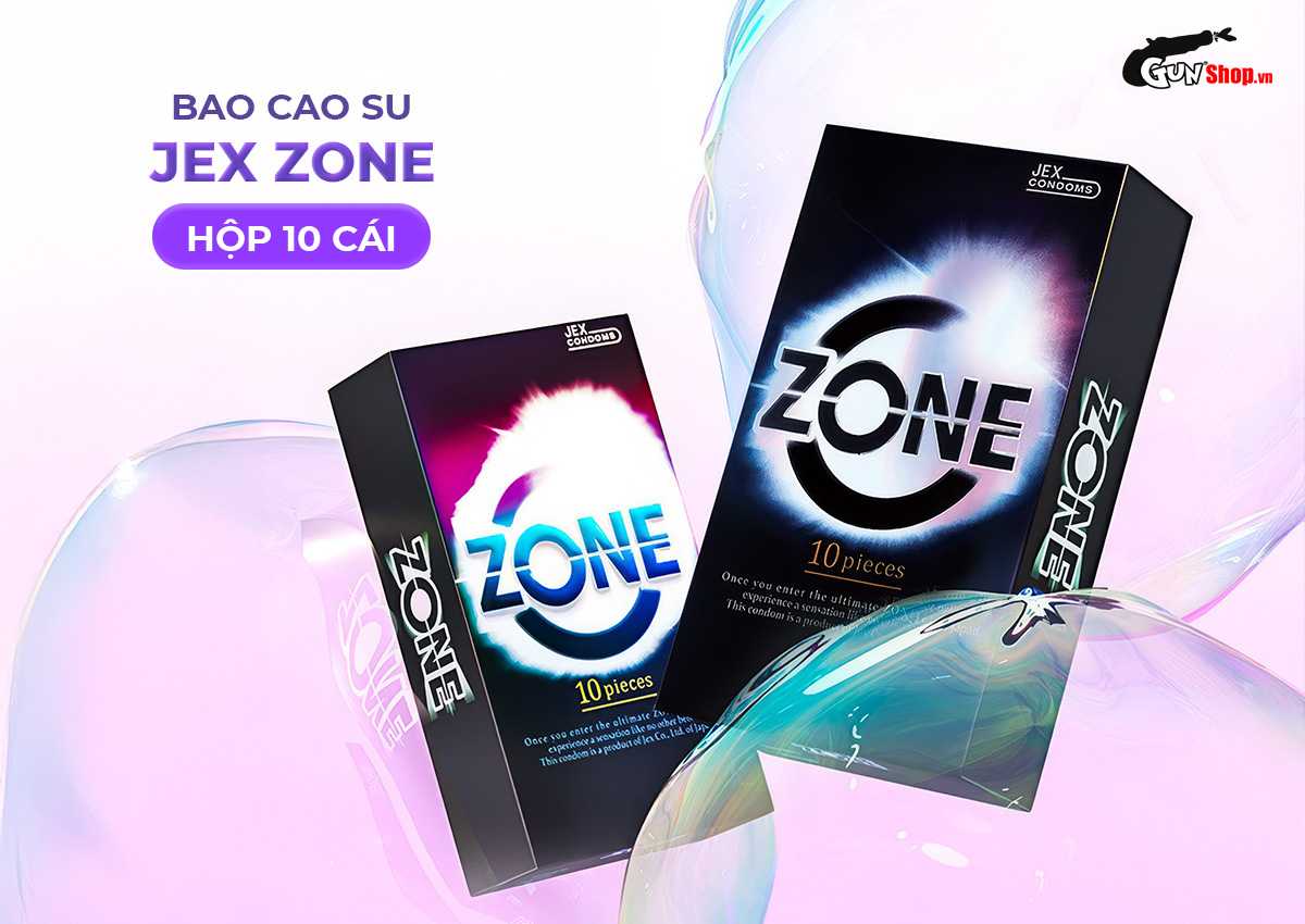 Bao cao su JEX Zone chính hãng tại Gunshop