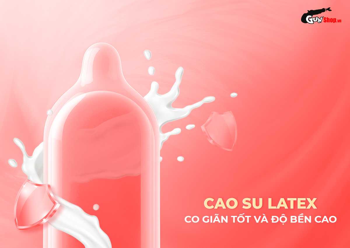 Bao cao su Powergra Classic - Hộp 10 cái cao cấp, chính hãng tại Gunshop