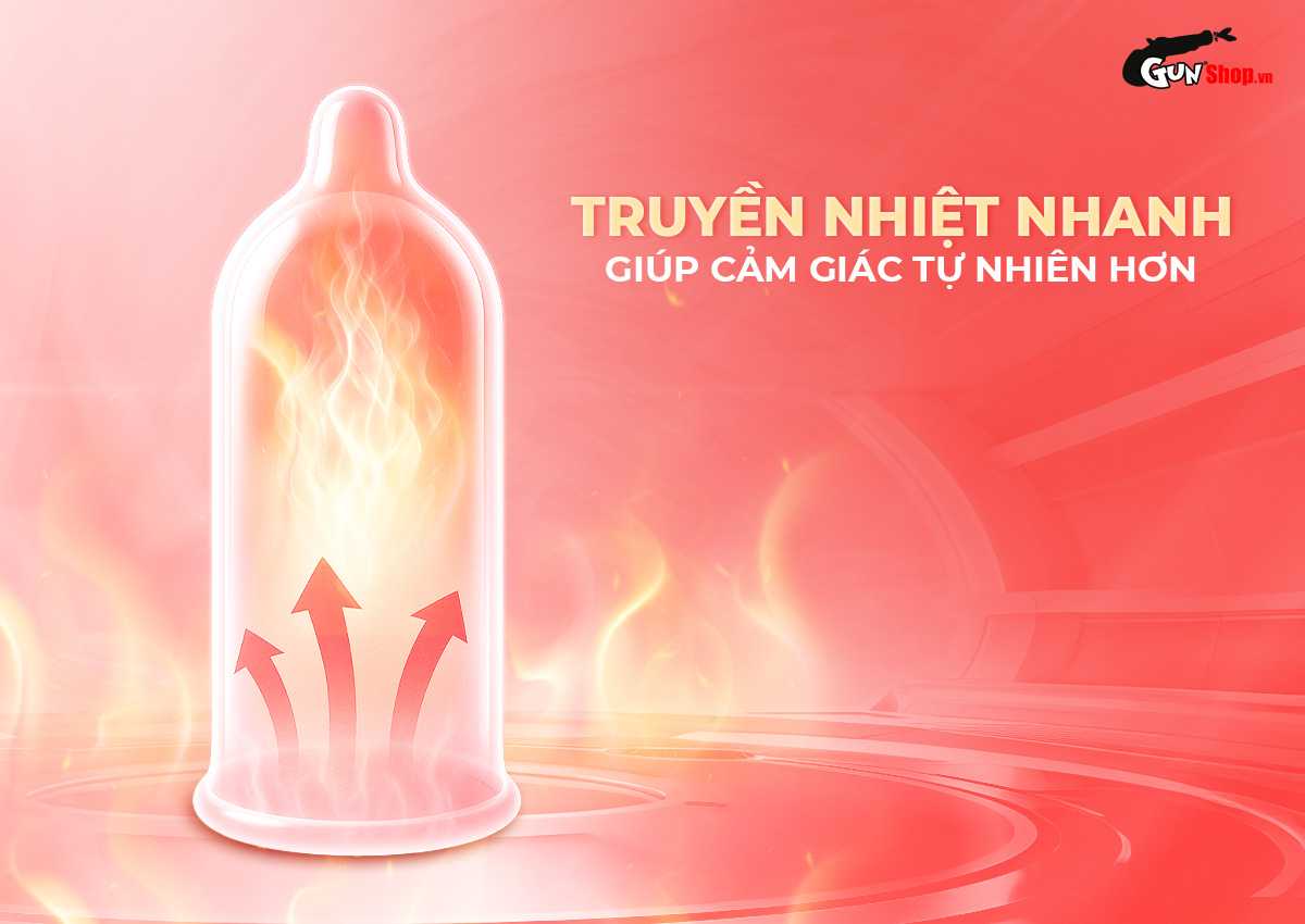 Bao cao su Powergra Classic - Hộp 10 cái cao cấp, chính hãng tại Gunshop