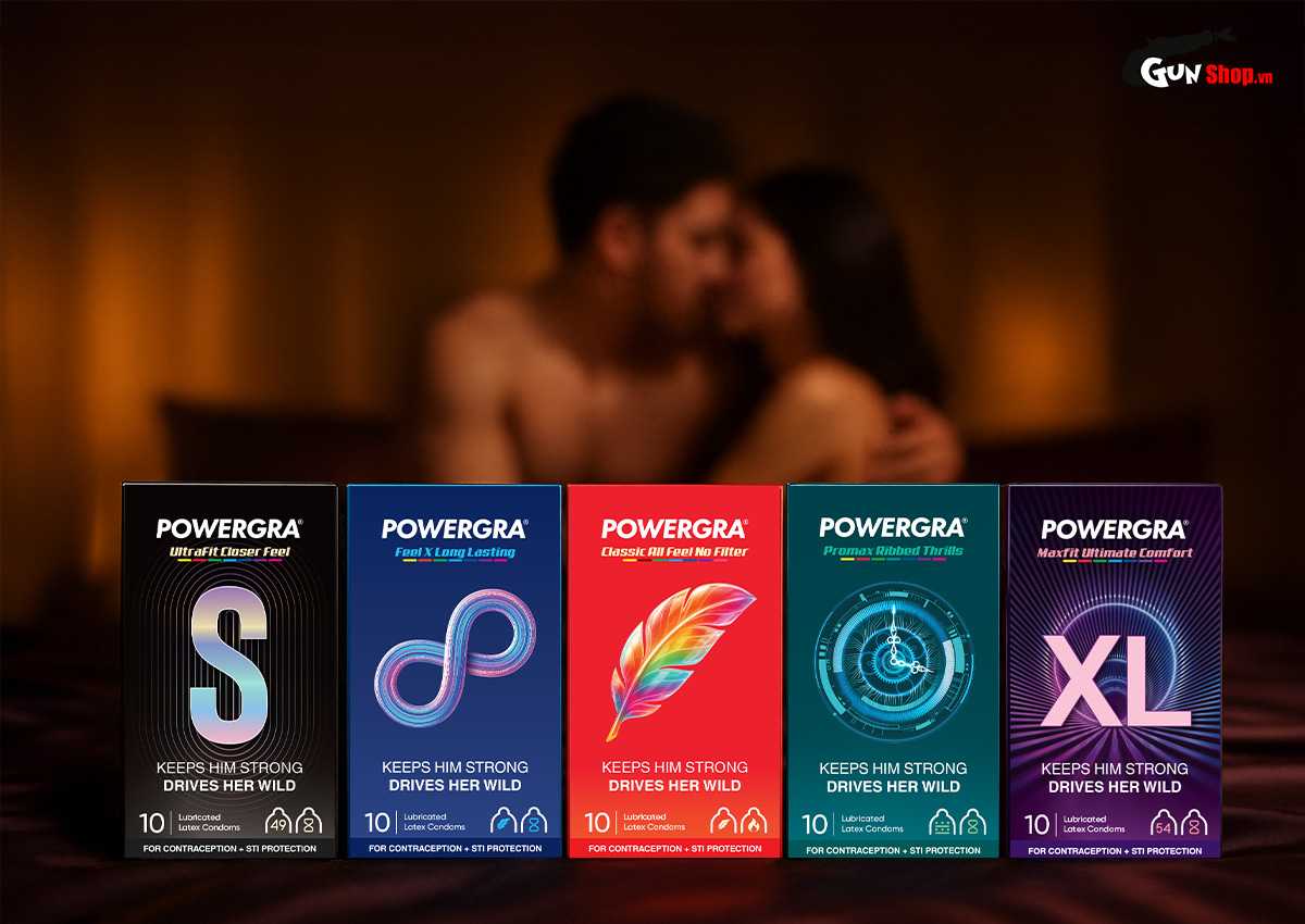 thương hiệu bao cao su Powergra chính hãng tại Gunshop