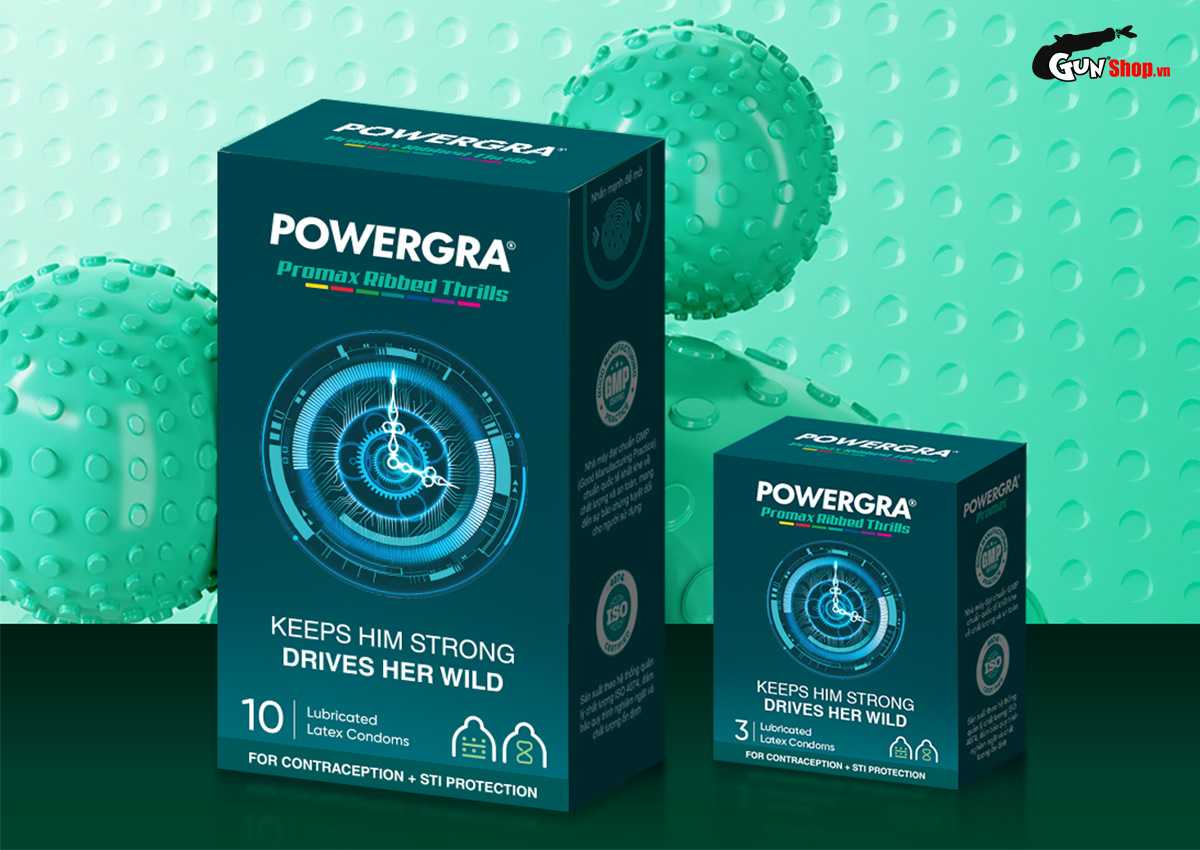 thương hiệu bao cao su Powergra chính hãng tại Gunshop