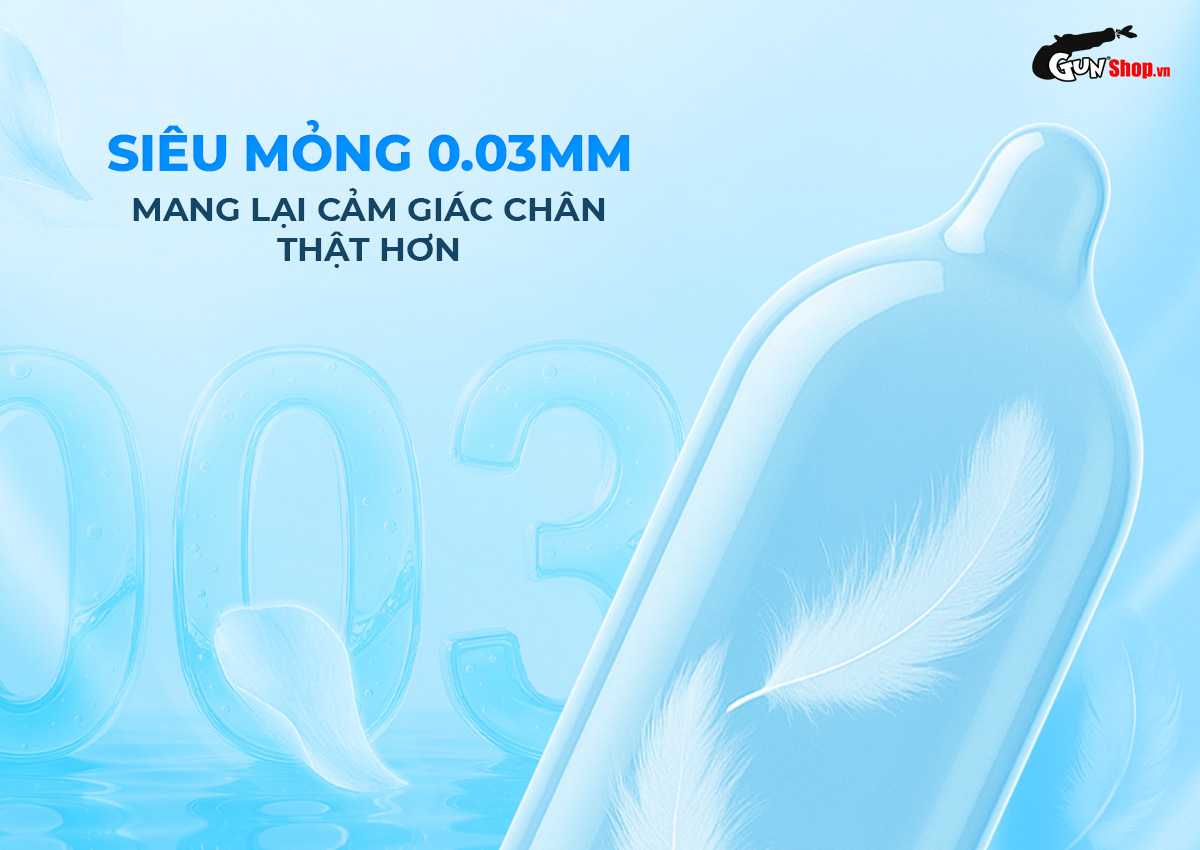 Bao cao su Shell Pulse Infinite Stealth hương nước hoa cao cấp tại Gunshop