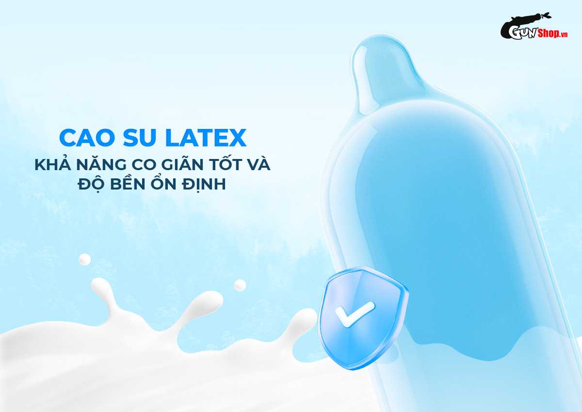 Bao cao su Shell Pulse Infinite Stealth hương nước hoa cao cấp tại Gunshop