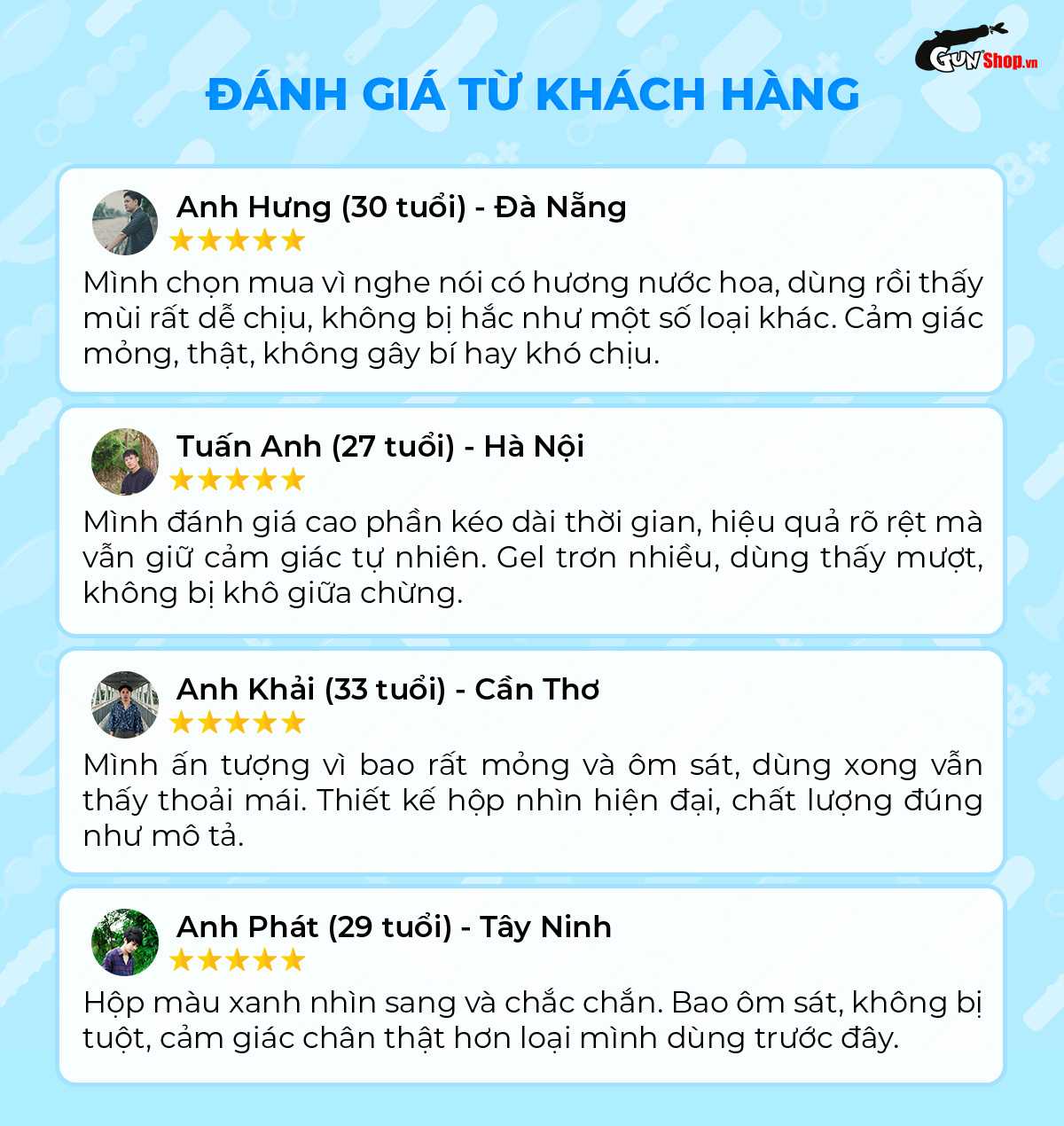 Review đánh giá bao cao su Shell Pulse Infinite Stealth từ khách hàng