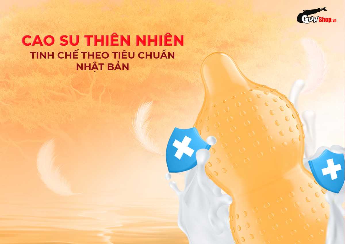 Bao cao su Sagami Dotty G Mint Are Are chính hãng tại Gunshop