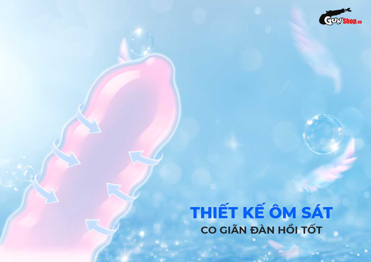 Hướng dẫn cách sử dụng bao cao su Sagami Six Fit V Tight Fit - Hộp 12 cái