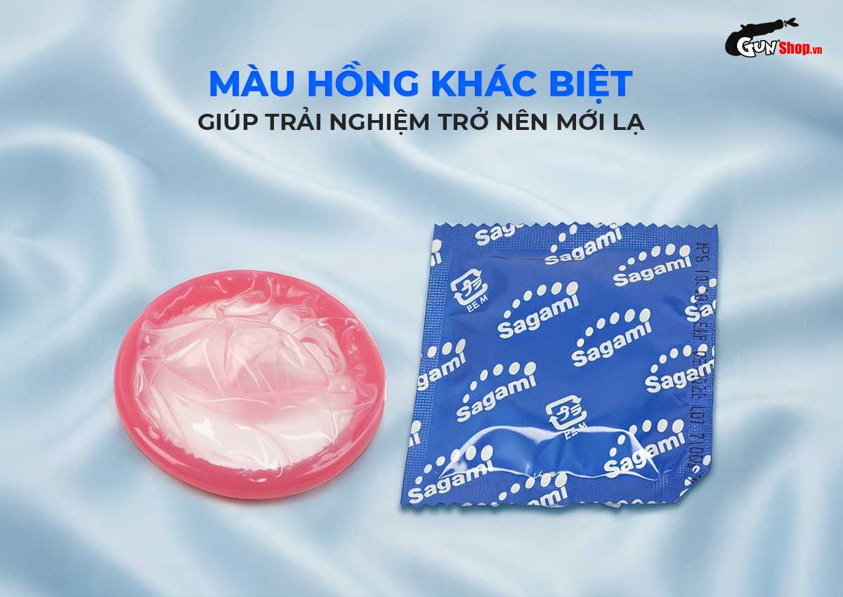 Hướng dẫn cách sử dụng bao cao su Sagami Six Fit V Tight Fit - Hộp 12 cái