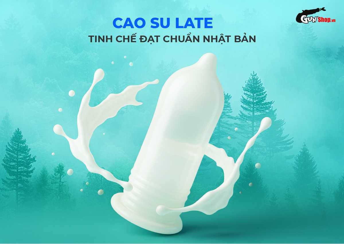 Bao cao su Sagami Xtreme Amino Gold Spearmint chính hãng tại Gunshop