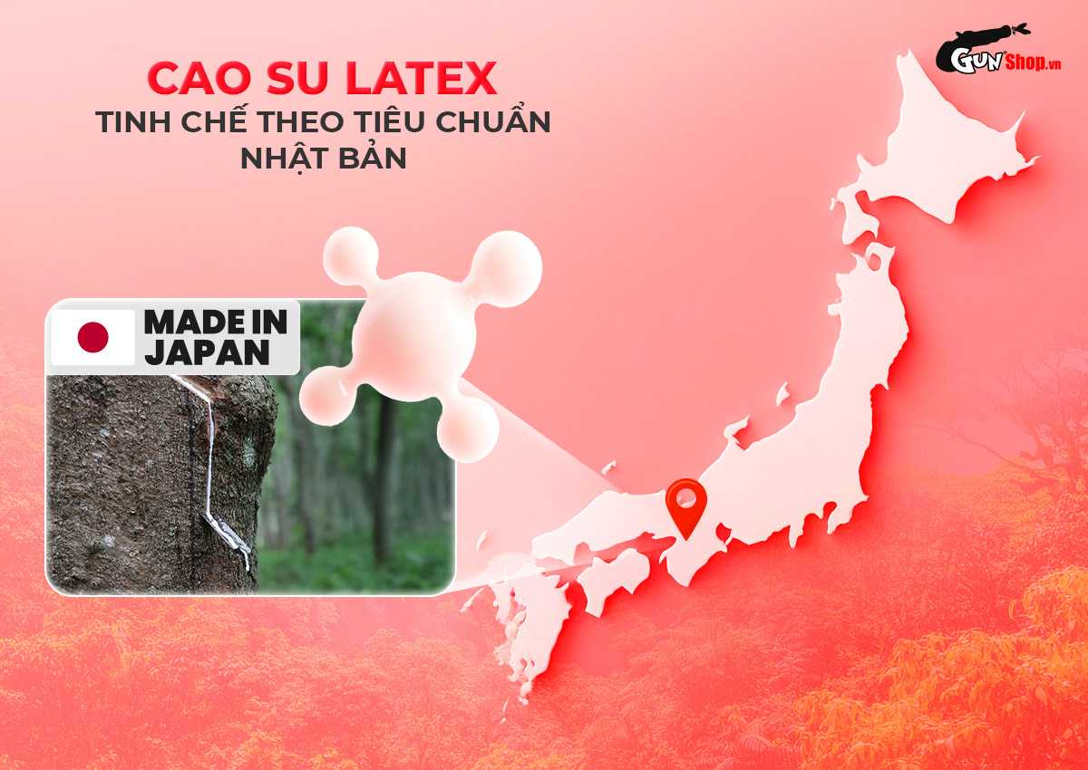 Bao cao su Sagami Xtreme Dotty G Mint Feel Long chính hãng tại Gunshop