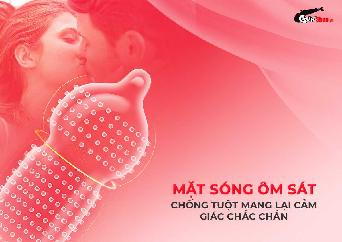 Bao cao su Sagami Xtreme Dotty G Mint Feel Long chính hãng tại Gunshop