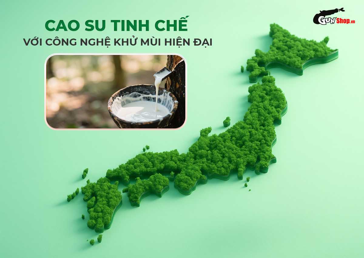 Bao cao su Sagami Xtreme Type E Green Box - Hộp 10 cái chính hãng tại Gunshop