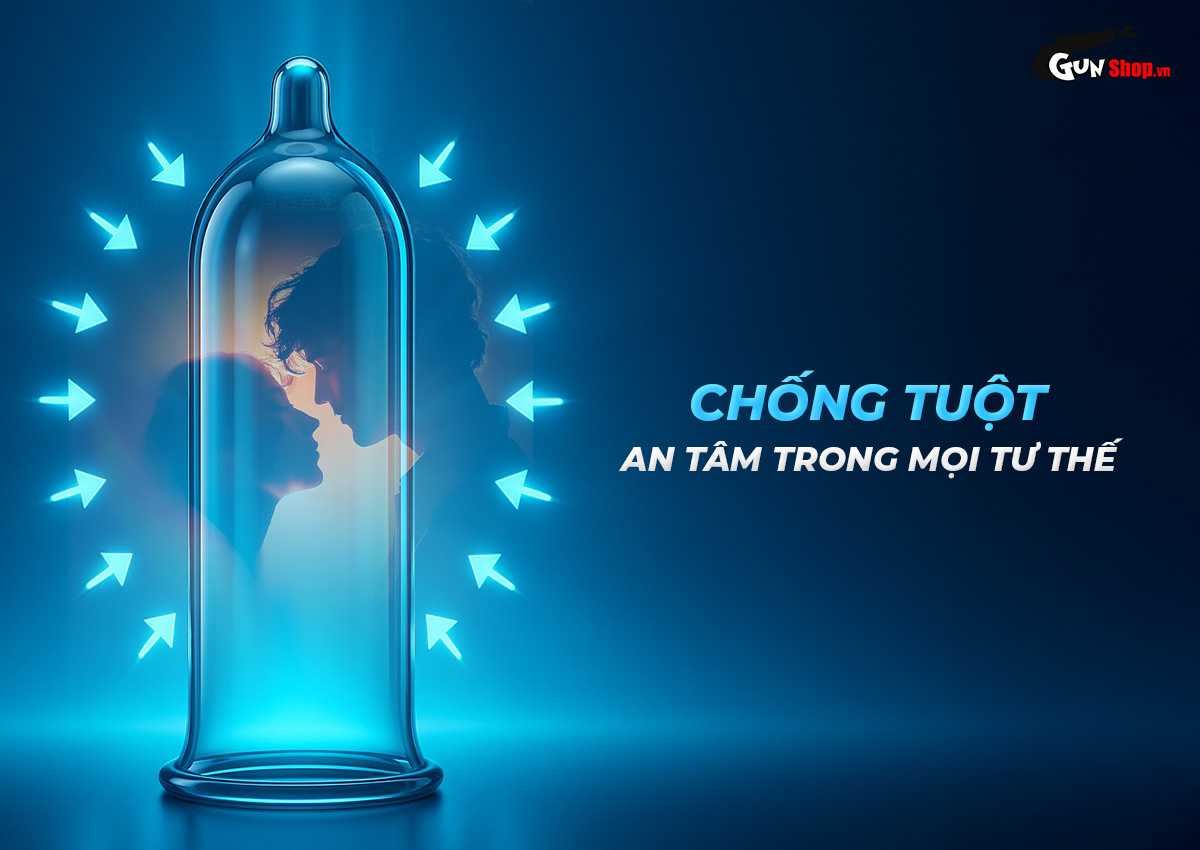 Bao cao su Shell Invisible - Hộp 3 cái chính hãng tại Gunshop