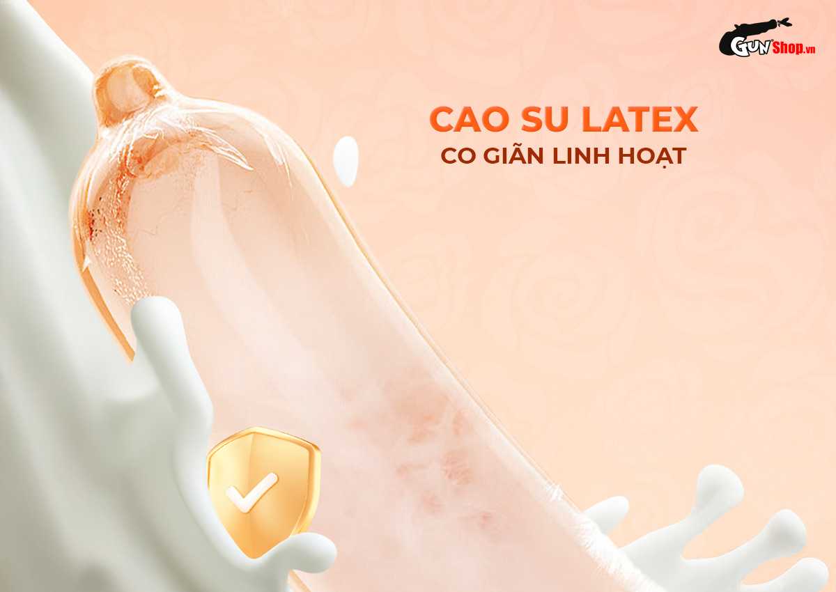 Bao cao su Shell Pulse Lasting Pleasure hương nước hoa cao cấp