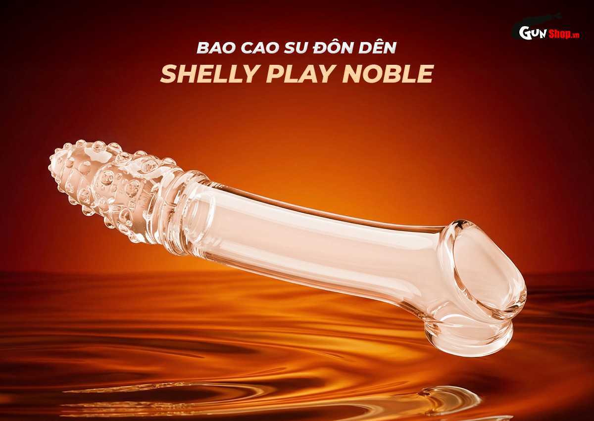 Bao cao su đôn dên rung Shelly Play Noble chính hãng tại Chúng tôi