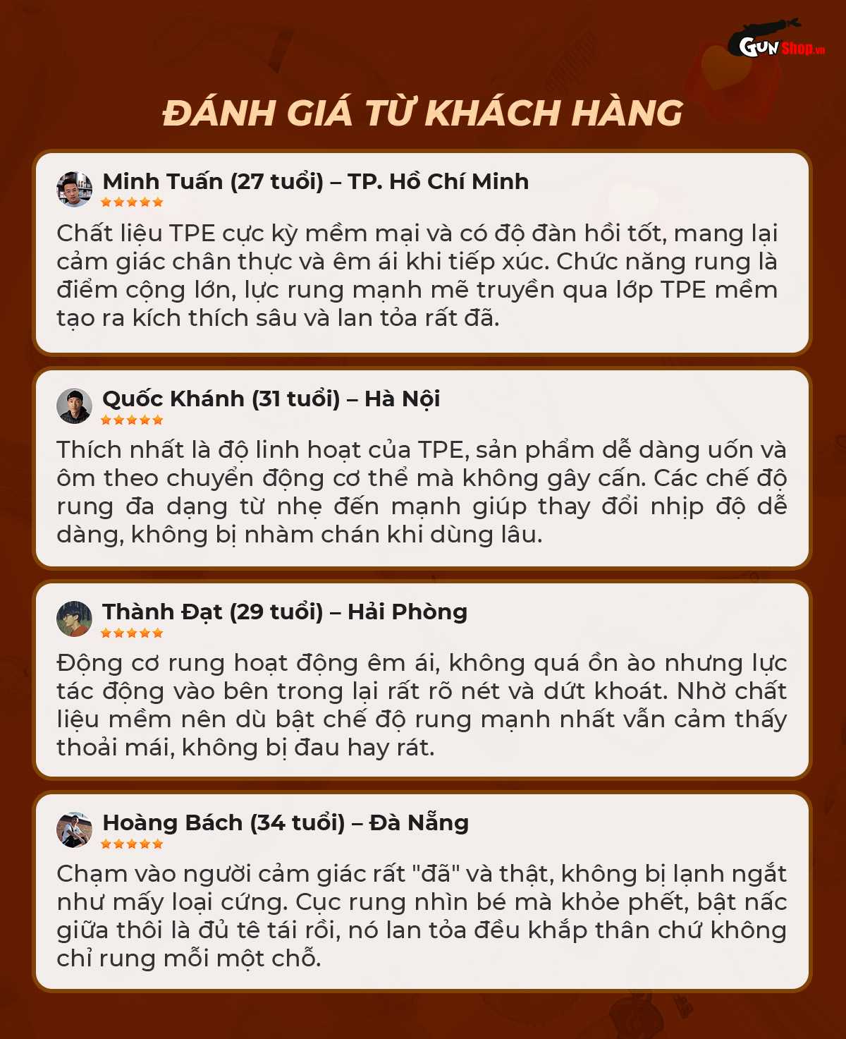 Người dùng nói gì về bao cao su đôn dên rung Shelly Play Noble?