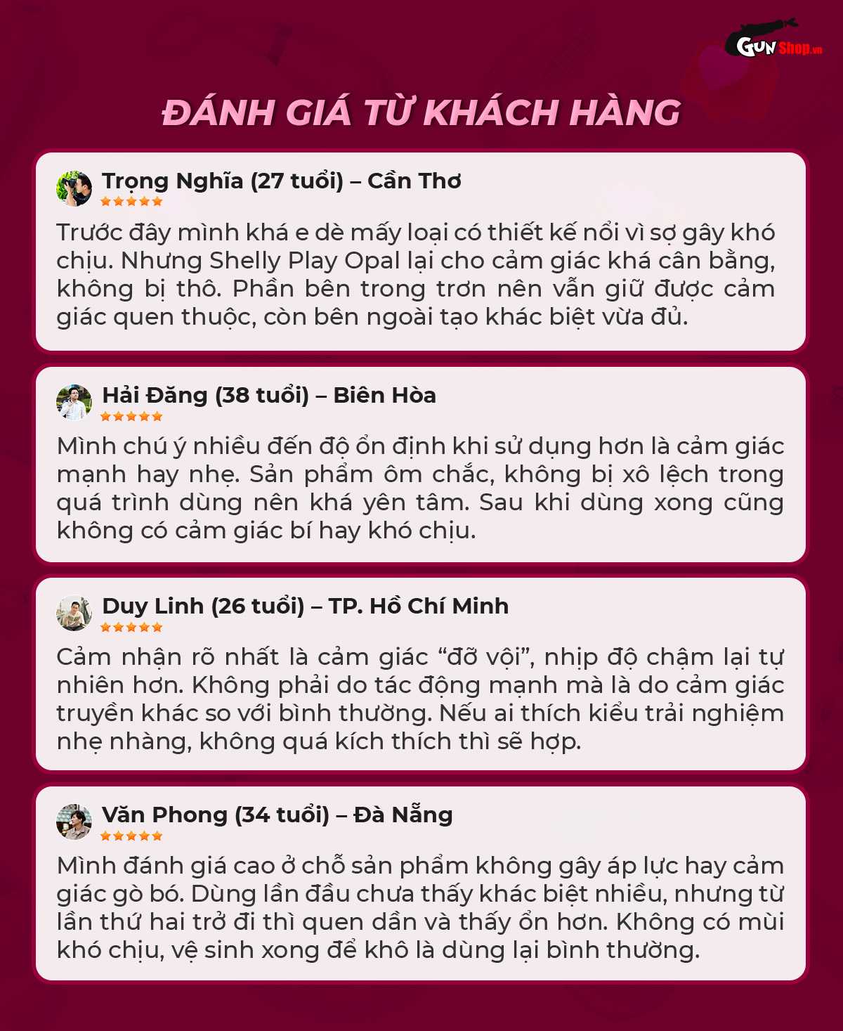 Review đánh giá Shelly Play Opal từ khách hàng