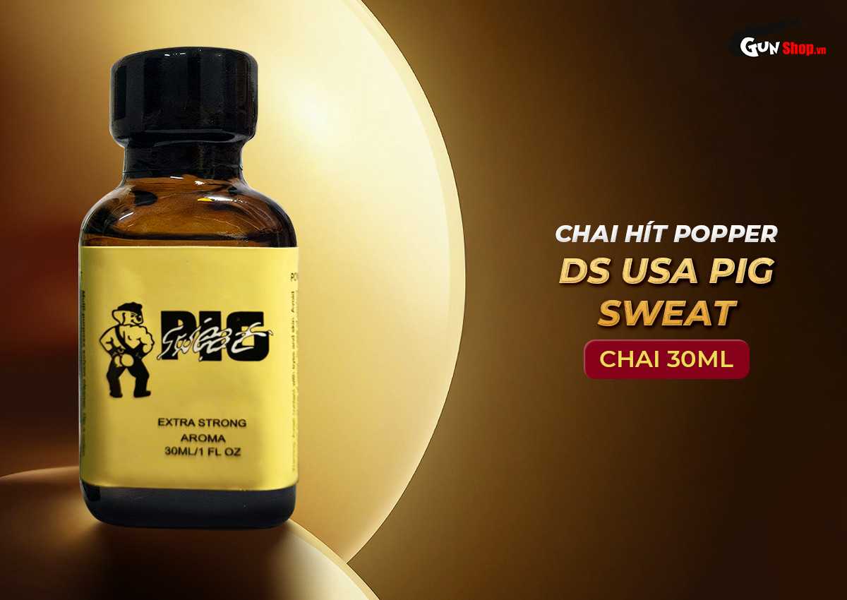 Chai hít Popper Pig Sweat - Chai 30ml chính hãng tại Gunshop