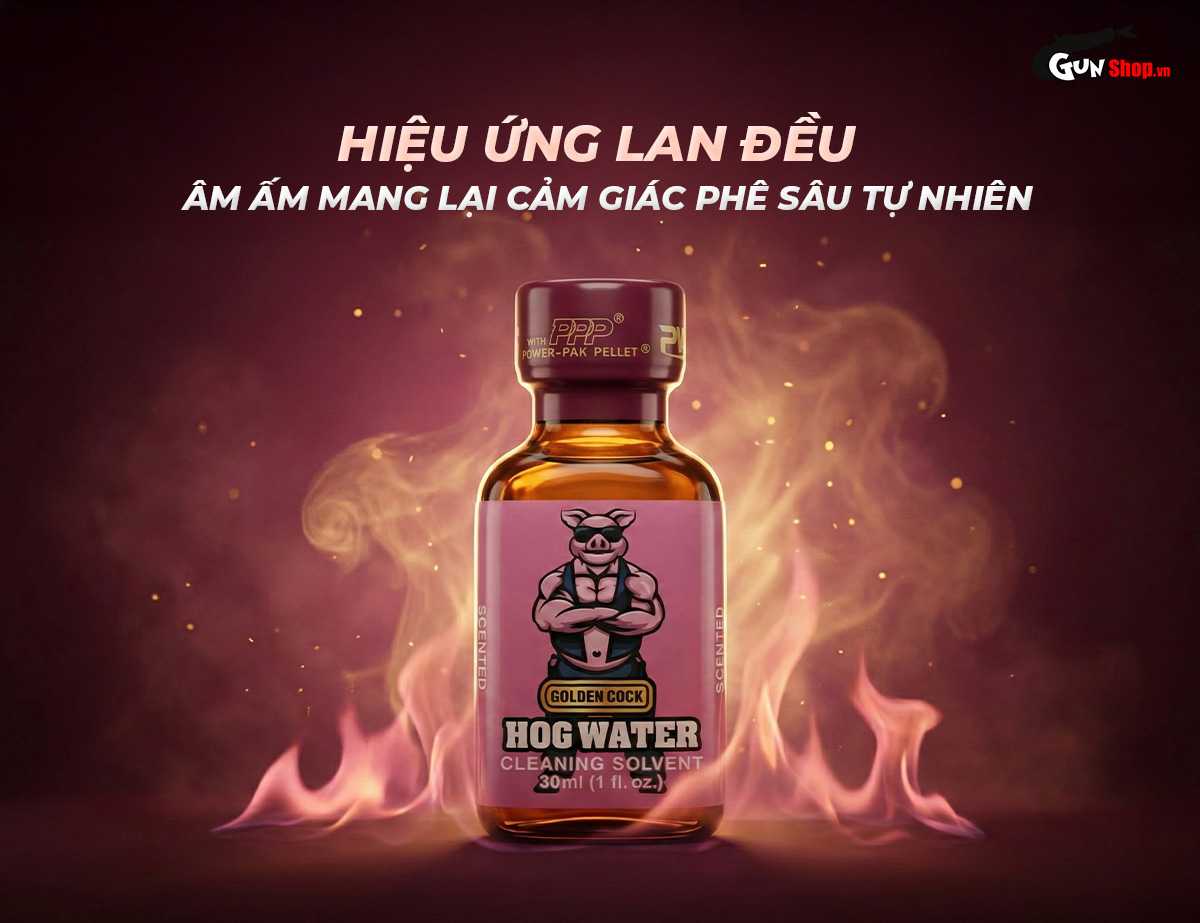 Chai hít Popper Golden Cock Hog Water 30ml chính hãng tại Gunshop